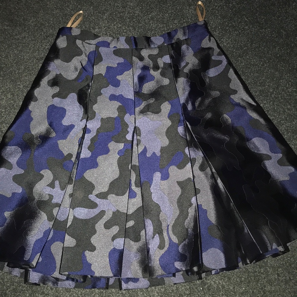 Camo high waisted skirt